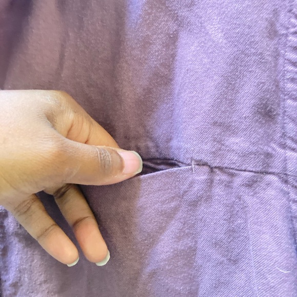 Lululemon | Full Day Ahead Cozy Button-Down Shirt - 10, Mauve - Picture 6 of 7